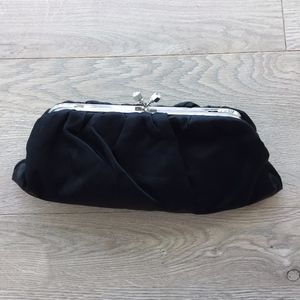 WHBM Evening Clutch Black